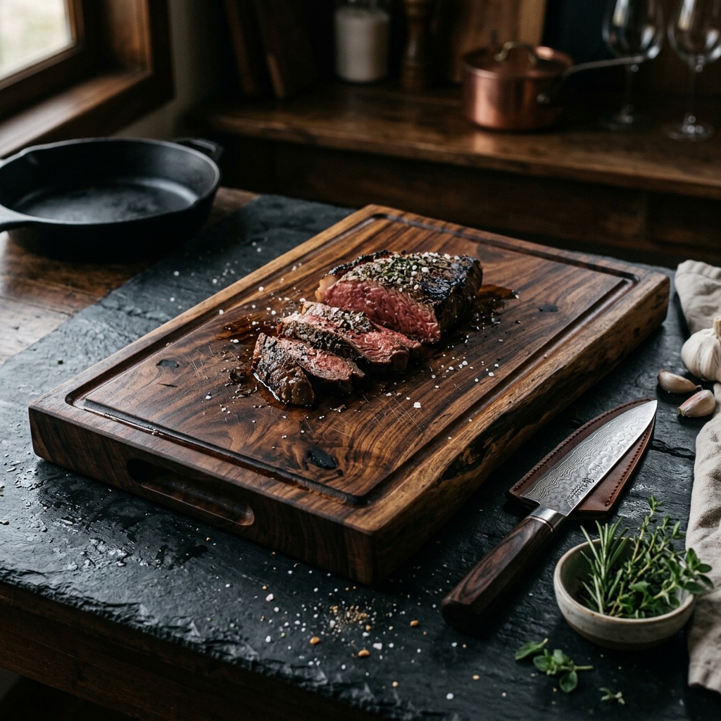 Tábua de churrasco premium de Imbuia